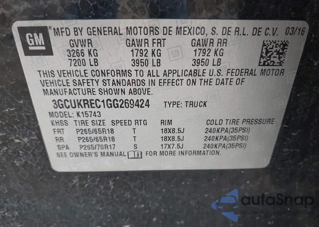 3GCUKREC1GG269424: 44344168