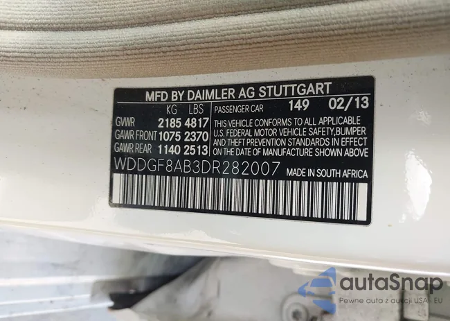 WDDGF8AB3DR282007: 44344199