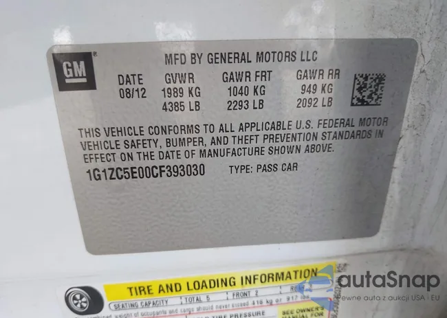 1G1ZC5E00CF393030: 44344284