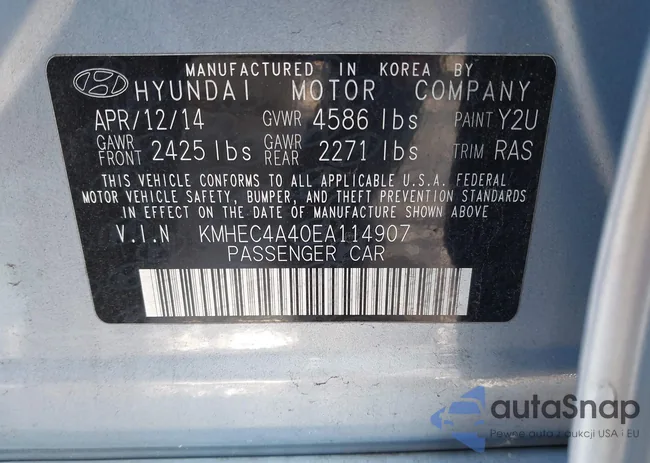 KMHEC4A40EA114907: 44343617