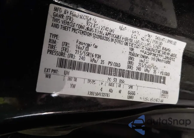 1FADP3K27FL280932: 44343622