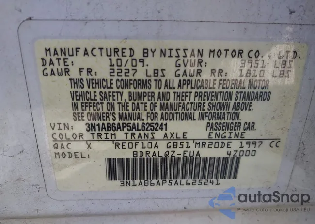 3N1AB6AP5AL625241: 44343760