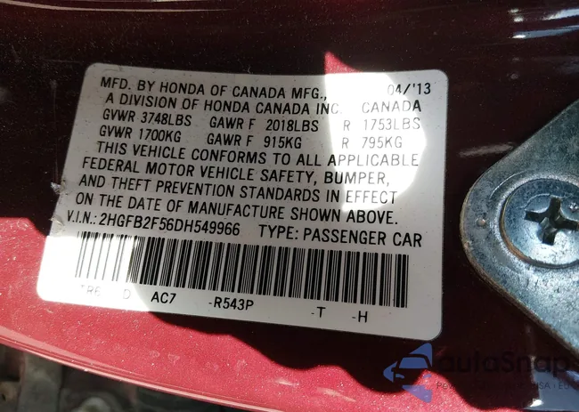 2HGFB2F56DH549966: 44343792