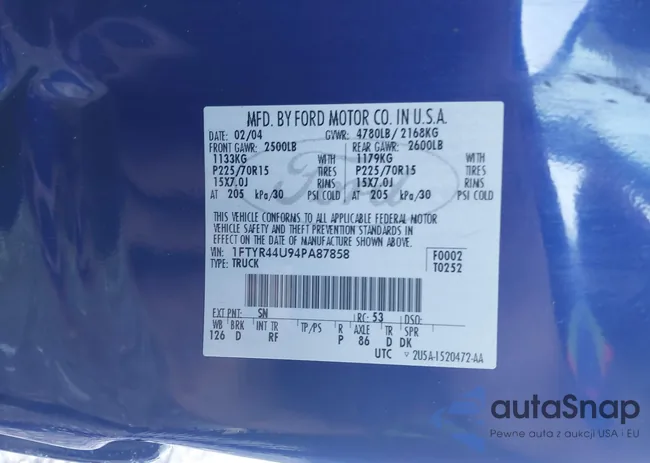 1FTYR44U94PA87858: 44343817