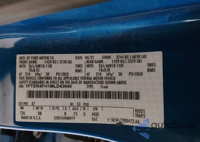 1FTER4FH1MLD43940: 44343831