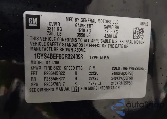 1GYS4BEF6CR324098: 44343866