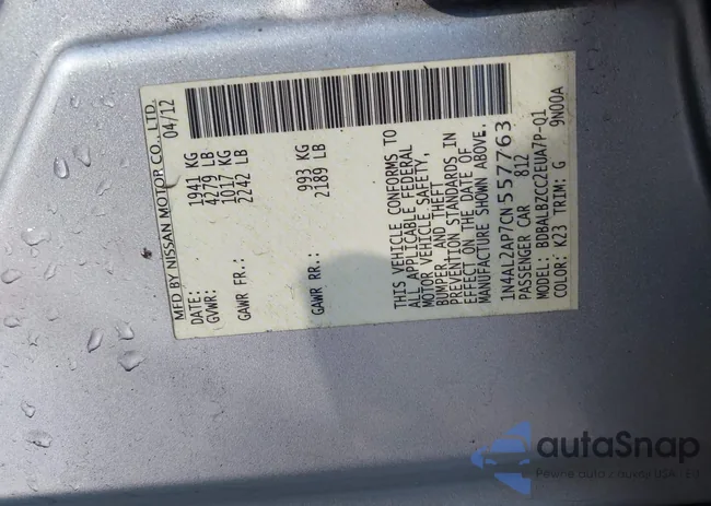 1N4AL2AP7CN557763: 44344954