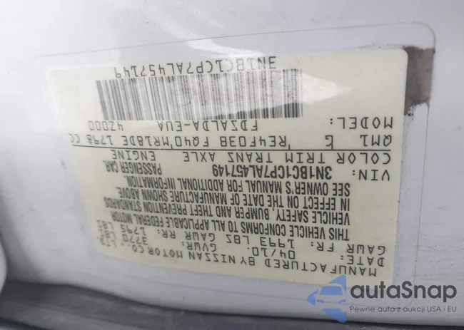 3N1BC1CP7AL457149: 44345073