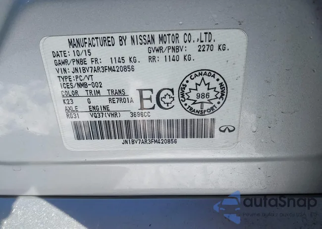 JN1BV7AR3FM420856: 44345358