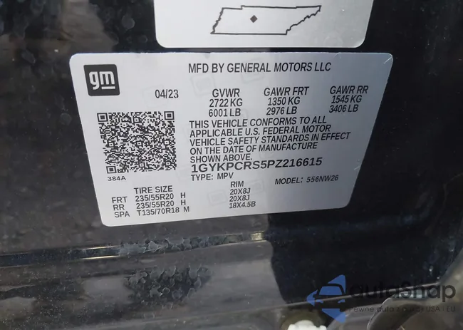 1GYKPCRS5PZ216615: 44345441