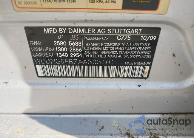 WDDNG9FB7AA303101: 44344736