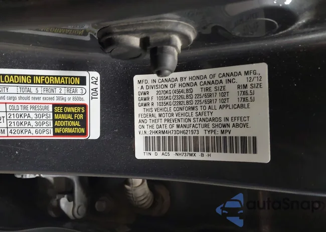 2HKRM4H73DH621973: 44344853