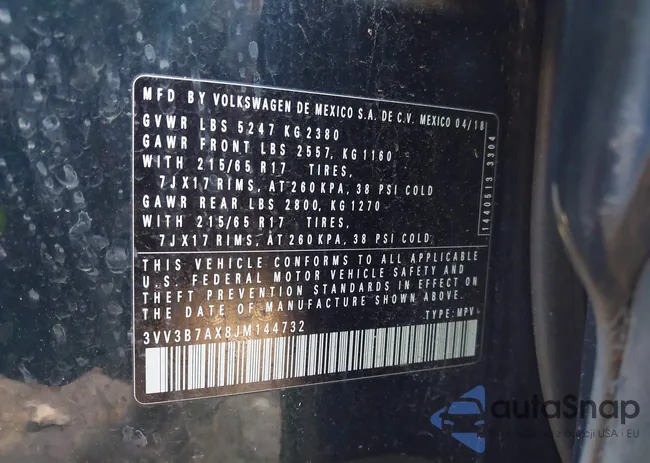 3VV3B7AX8JM144732: 44344866