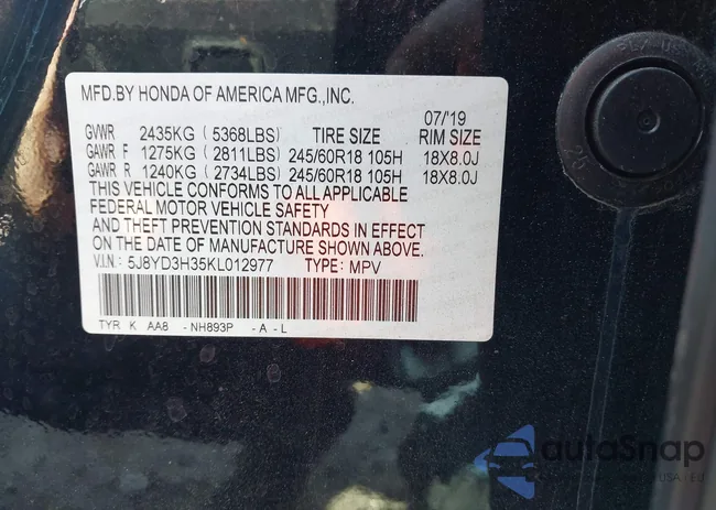 5J8YD3H35KL012977: 44345951