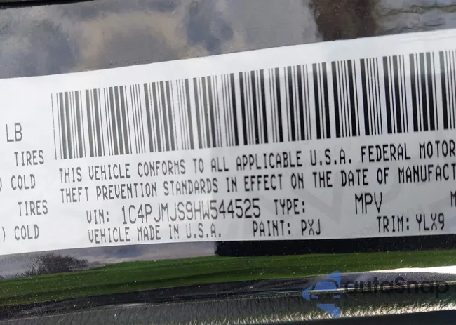 1C4PJMJS9HW544525: 44346128