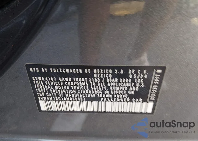 3VW5M7BU1RM096957: 44346158