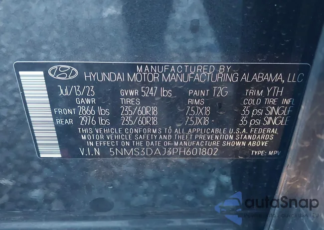 5NMS3DAJ3PH601802: 44346309