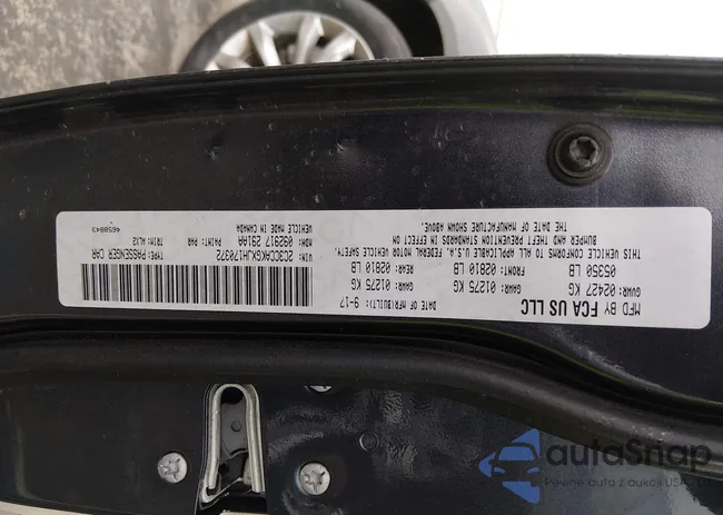 2C3CCAKGXJH170372: 44346413