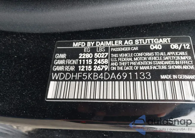 WDDHF5KB4DA691133: 44346970