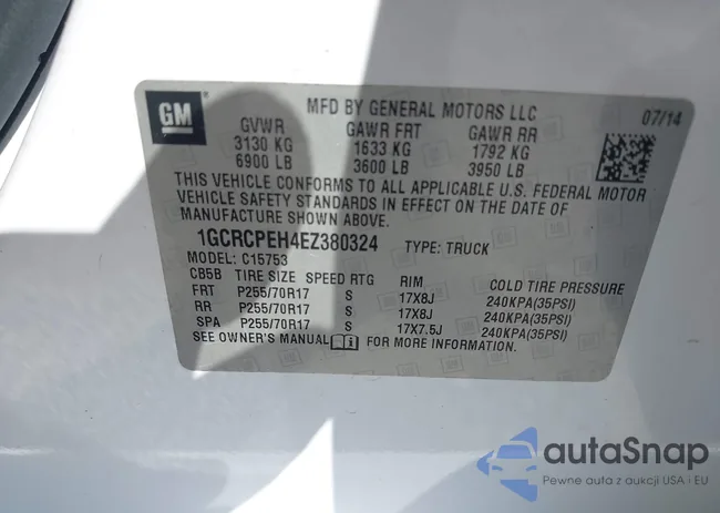 1GCRCPEH4EZ380324: 44347012