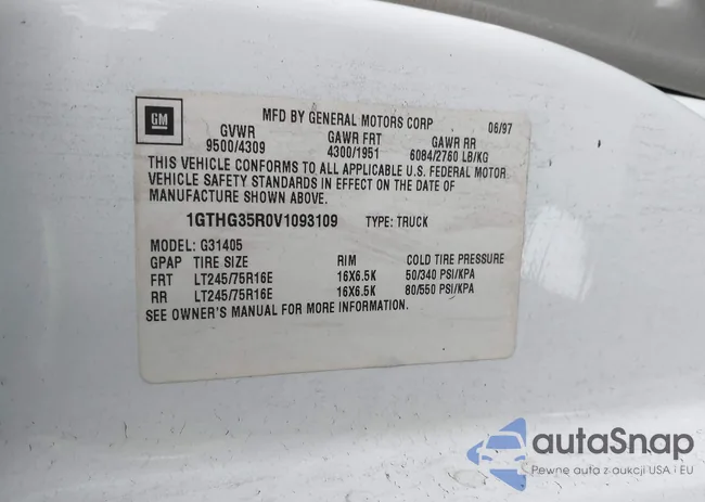 1GTHG35R0V1093109: 44347016