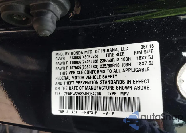 7FARW2H82JE064706: 44347038