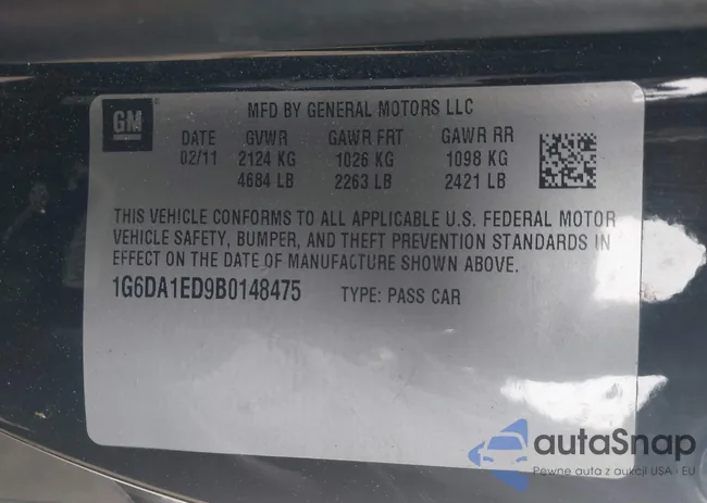 1G6DA1ED9B0148475: 44347170