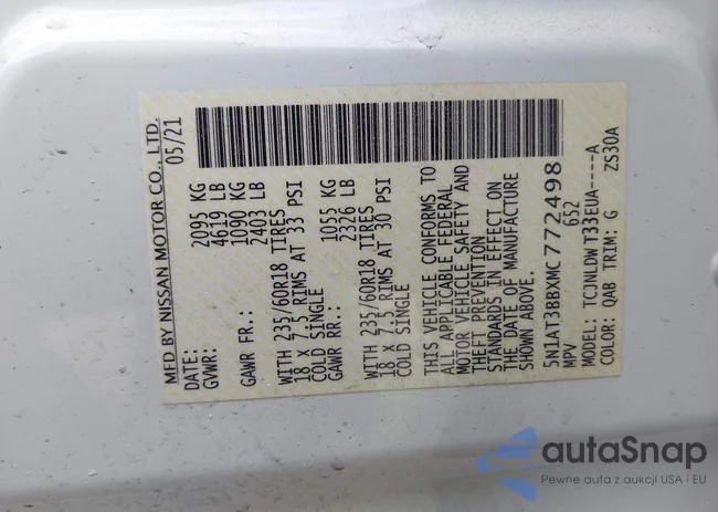 5N1AT3BBXMC772498: 44347490