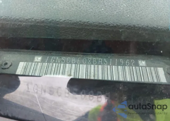 1GNSCBE08BR311962: 44347494