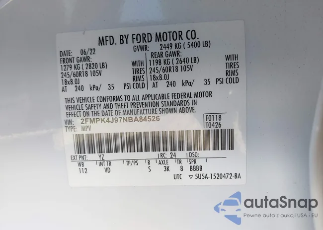 2FMPK4J97NBA84526: 44347531