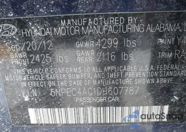 5NPEC4AC1DH607787: 44346791