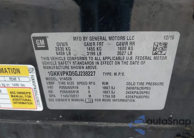 1GKKVPKD5GJ238227: 44346796