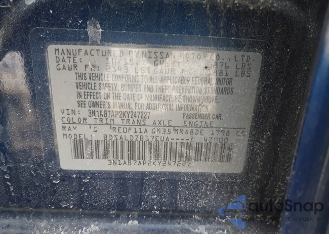 3N1AB7AP2KY247227: 44347960