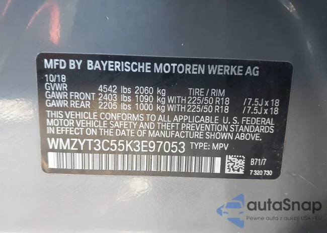 WMZYT3C55K3E97053: 44348209