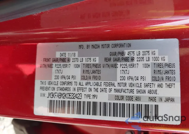 JM3KFABM2K0532423: 44348247