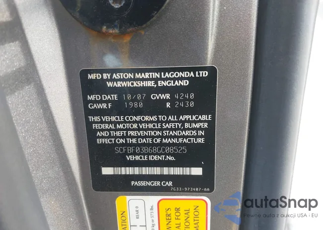 SCFBF03B68GC08525: 44348334