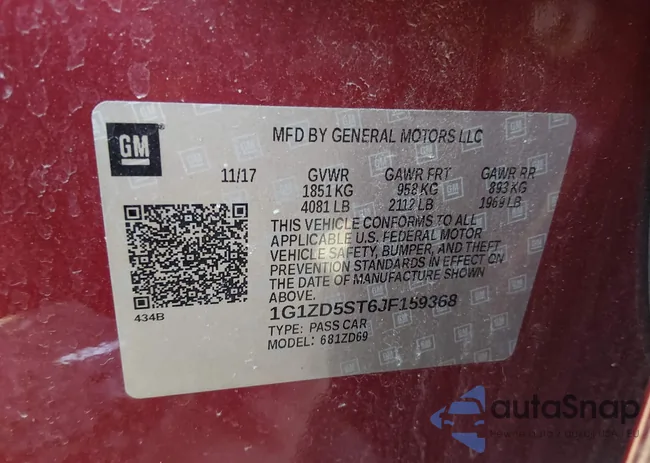 1G1ZD5ST6JF159368: 44349268