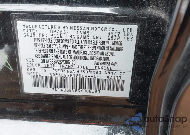 3N1AB8BV2SY306120: 44349331