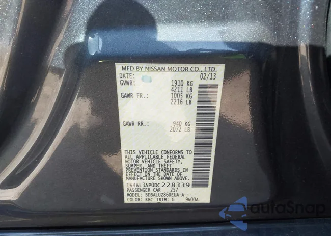 1N4AL3AP0DC228339: 44349345