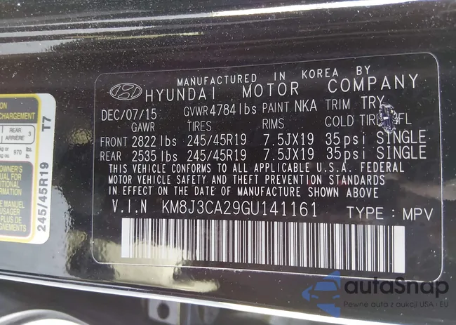 KM8J3CA29GU141161: 44349393