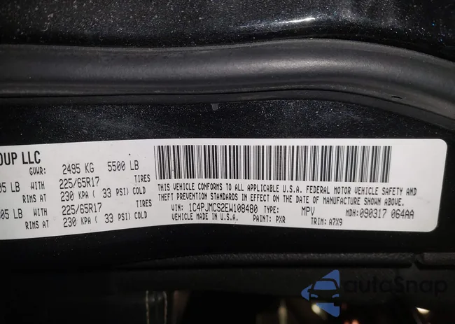 1C4PJMCS2EW108480: 44349403