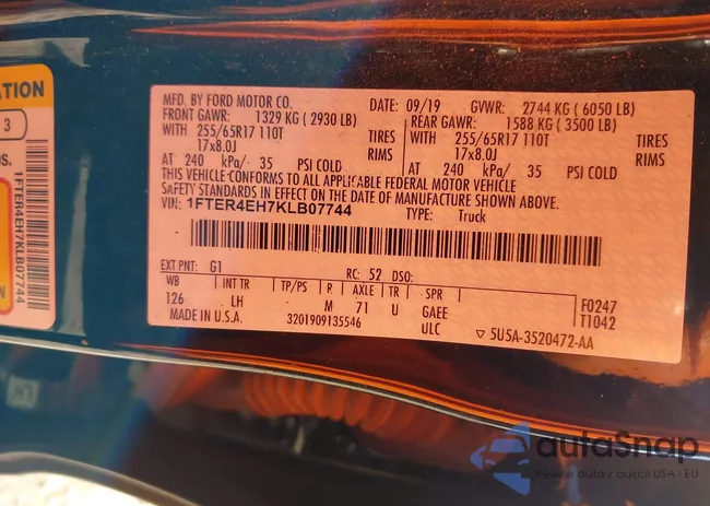 1FTER4EH7KLB07744: 44349478