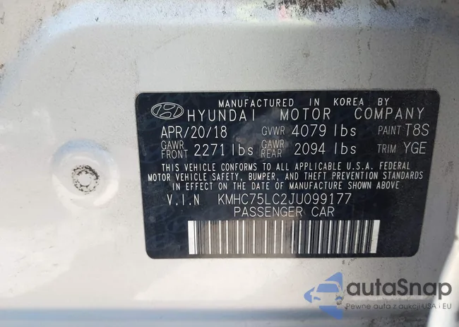 KMHC75LC2JU099177: 44350120