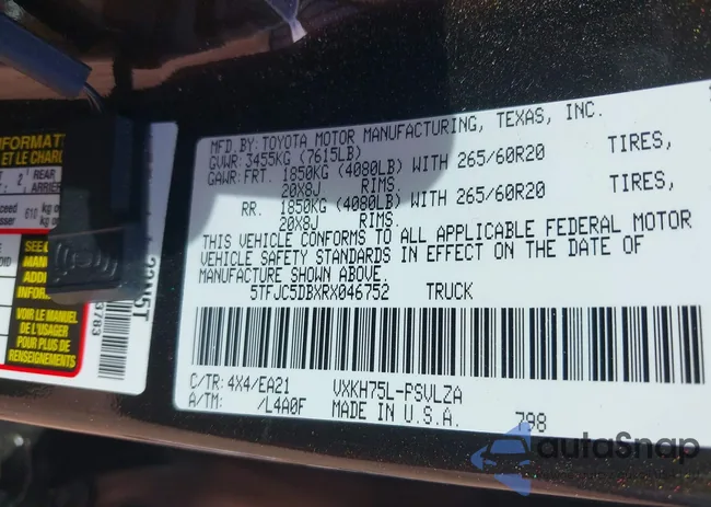 5TFJC5DBXRX046752: 44350336