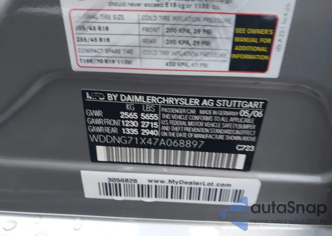 WDDNG71X47A068897: 44350447