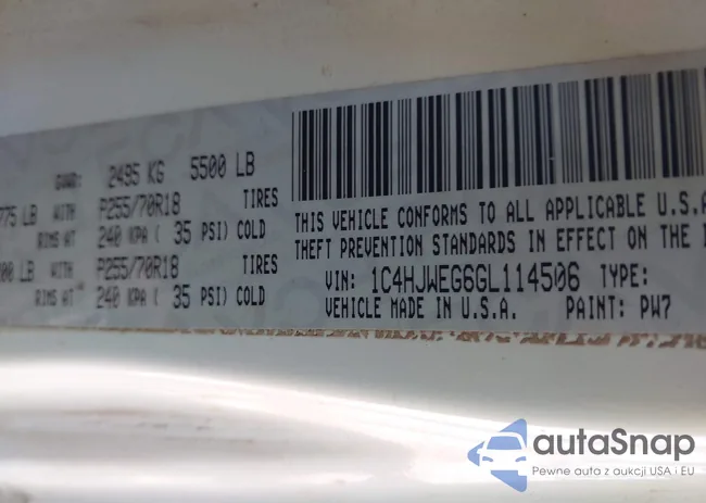 1C4HJWEG6GL114506: 44350490