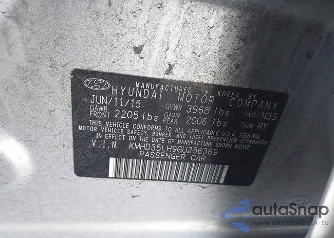 KMHD35LH9GU286369: 44350512