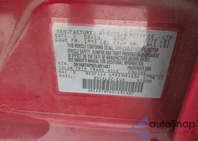 3N1AB7AP6DL681487: 44349603