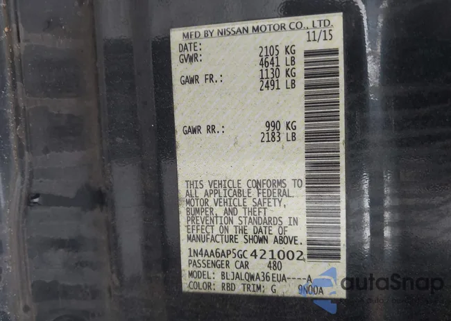 1N4AA6AP5GC421002: 44349848