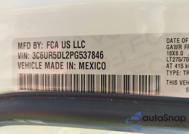 3C6UR5DL2PG537846: 44349853